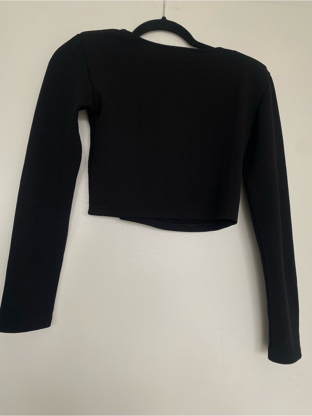 🛍️NWT ZARA SHOULDER PAD TOP - Picture 3 of 4